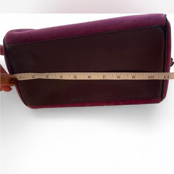 Purple Velour |Juicy Couture| Vintage Bowler Shoulder Bag - Picture 7 of 7